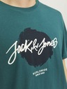 Jack & Jones Petrolejové pánské tričko Jack & Jones JJTILEY