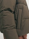 Jack & Jones Tmavě hnědá pánská prošívaná bunda Jack & Jones Frederiks