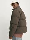 Jack & Jones Tmavě hnědá pánská prošívaná bunda Jack & Jones Frederiks