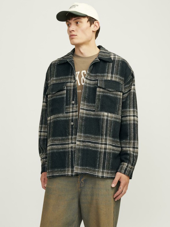 Jack & Jones Pánská kostkovaná svrchní košile Jack & Jones Vesterbro