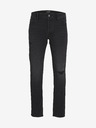 Jack & Jones Černé pánské slim fit džíny Jack & Jones Glenn