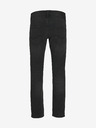 Jack & Jones Černé pánské slim fit džíny Jack & Jones Glenn