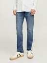 Jack & Jones Modré pánské slim fit džíny Jack & Jones Glenn