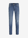 Jack & Jones Modré pánské slim fit džíny Jack & Jones Glenn