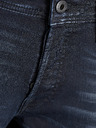 Jack & Jones Tmavě modré slim fit džíny s vyšisovaným efektem Jack & Jones Glenn
