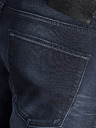 Jack & Jones Tmavě modré slim fit džíny s vyšisovaným efektem Jack & Jones Glenn