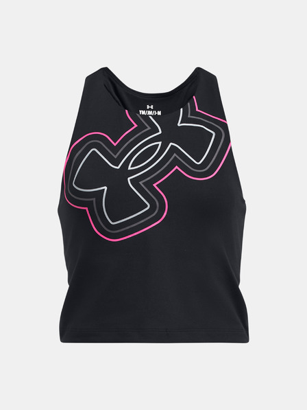 Under Armour Dívčí tílko Under Armour Motion Branded Crop Tank