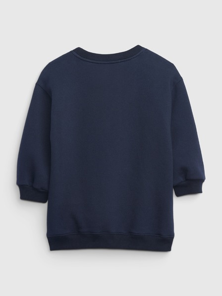 GAP Baby mikinové šaty GAP × SmileyWorld®