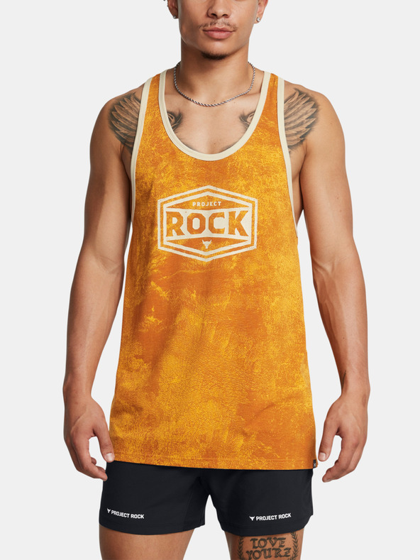 Under Armour Tílko Under Armour UA Pjt Rck Racer Tank Tools-YLW