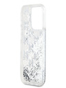 Karl Lagerfeld Liquid Glitter Monogram Gradient Zadní Kryt pro iPhone 15 Pro Max White Karl Lagerfeld
