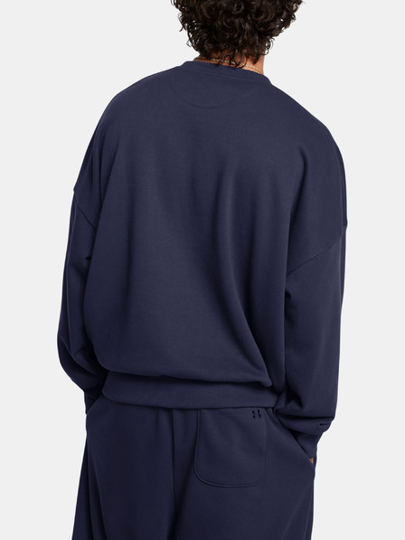 Under Armour Pánská mikina Under Armour UA Icon HWT Terry OS Crew-BLU