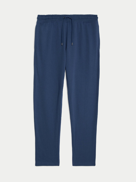 Marks & Spencer Tmavě modré pánské basic tepláky Marks & Spencer