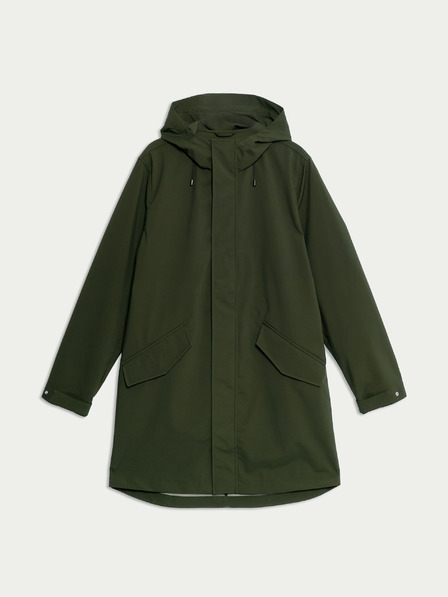 Marks & Spencer Nepromokavý plášť s kapucí s technologií Stormwear™ Marks & Spencer zelená