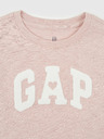 GAP Baby tričko s logem Gap
