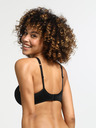 DIM Černá dámská podprsenka bez kostic Dim GENEROUS WIREFREE BRA