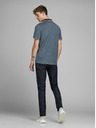 Jack & Jones Modré polo tričko Jack & Jones Paulos