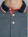 Jack & Jones Modré polo tričko Jack & Jones Paulos