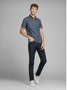 Jack & Jones Modré polo tričko Jack & Jones Paulos