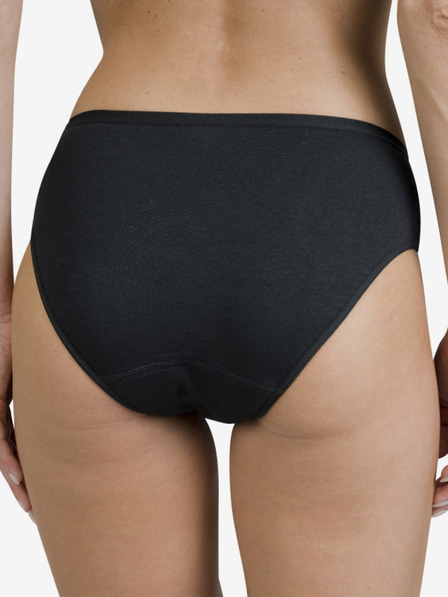 Bellinda Černé dámské menstruační kalhotky Bellinda Hygiene Minislip