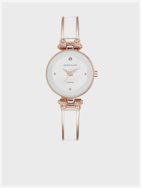 Anne Klein Dámské hodinky v růžovozlaté barvě Anne Klein