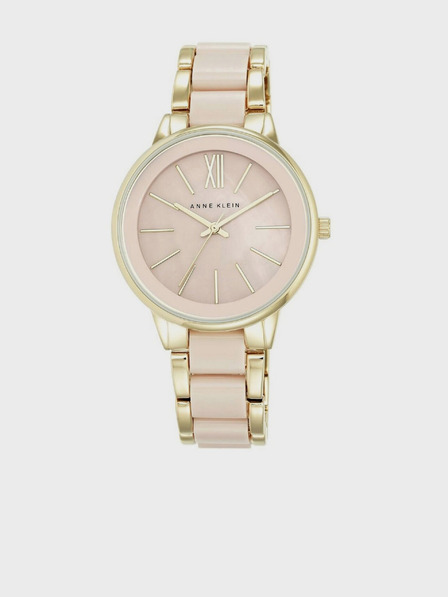 Anne Klein Dámské hodinky v růžovo-zlaté barvě Anne Klein