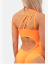 Nebbia Oranžové Asymmetric monokini na jedno rameno 458