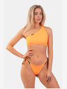 Nebbia Oranžové Bandeau Bikini plavky na jedno rameno - vrchní díl 449