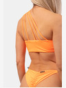 Nebbia Oranžové Bandeau Bikini plavky na jedno rameno - vrchní díl 449