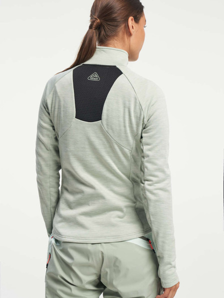 Tenson dámská funkční mikina TENSON Touring Midlayer W světle zelená