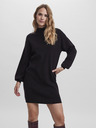 Vero Moda Černé svetrové šaty VERO MODA Nancy