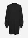 Vero Moda Černé svetrové šaty VERO MODA Nancy