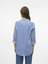 Vero Moda Bílo-modrá dámská pruhovaná košile Vero Moda Bumpy