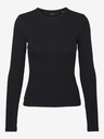 Vero Moda Černé dámské tričko Vero Moda Chloe