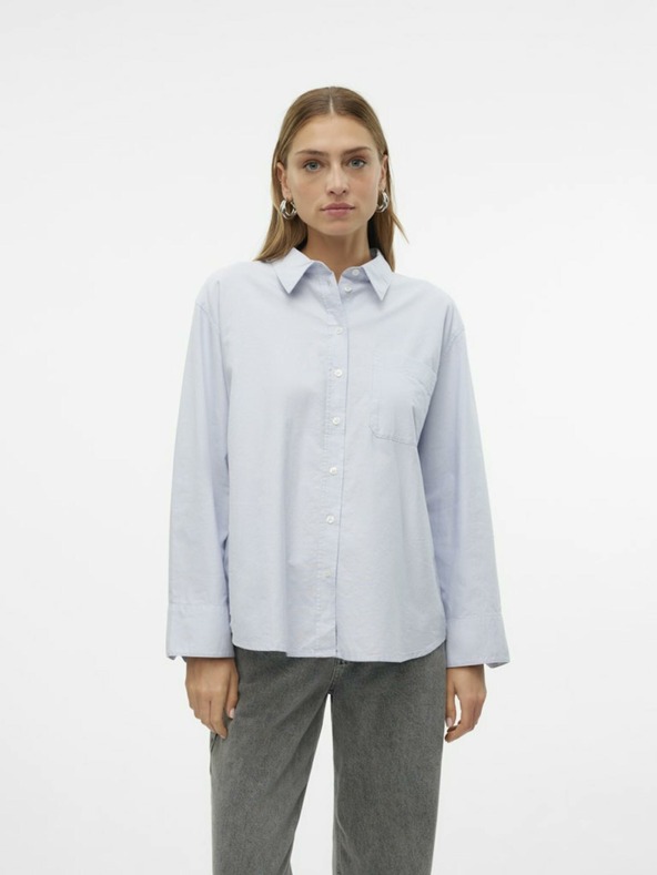 Vero Moda Světle modrá dámská košile Vero Moda Ida