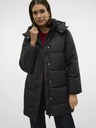 Vero Moda Černý dámský prošívaný kabát Vero Moda Gretakylie