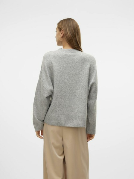 Vero Moda Světle šedý dámský svetr Vero Moda Boom
