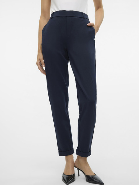 Vero Moda Tmavě modré dámské kalhoty Vero Moda Maya