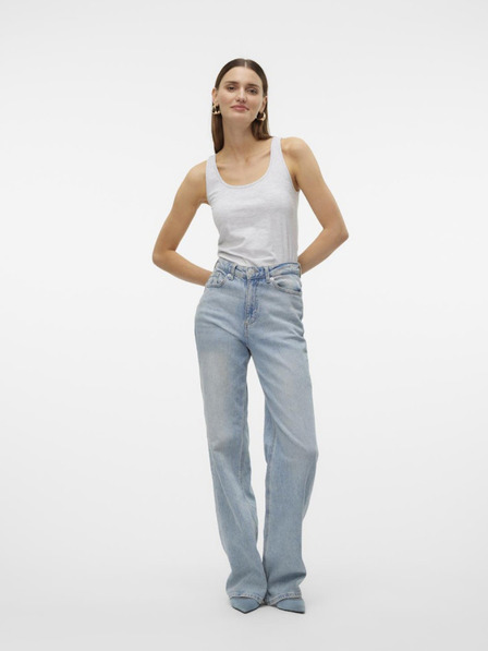 Vero Moda Světle šedé dámské tílko Vero Moda Lulu