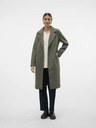 Vero Moda Tmavě zelený dámský kabát Vero Moda Fortuneaya
